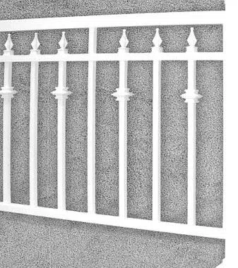 Excel Windsor aluminum railing